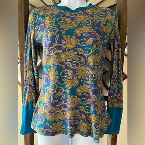 Sundance thermal long sleeve women’s small top